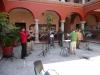 Rehearsing the trumpets